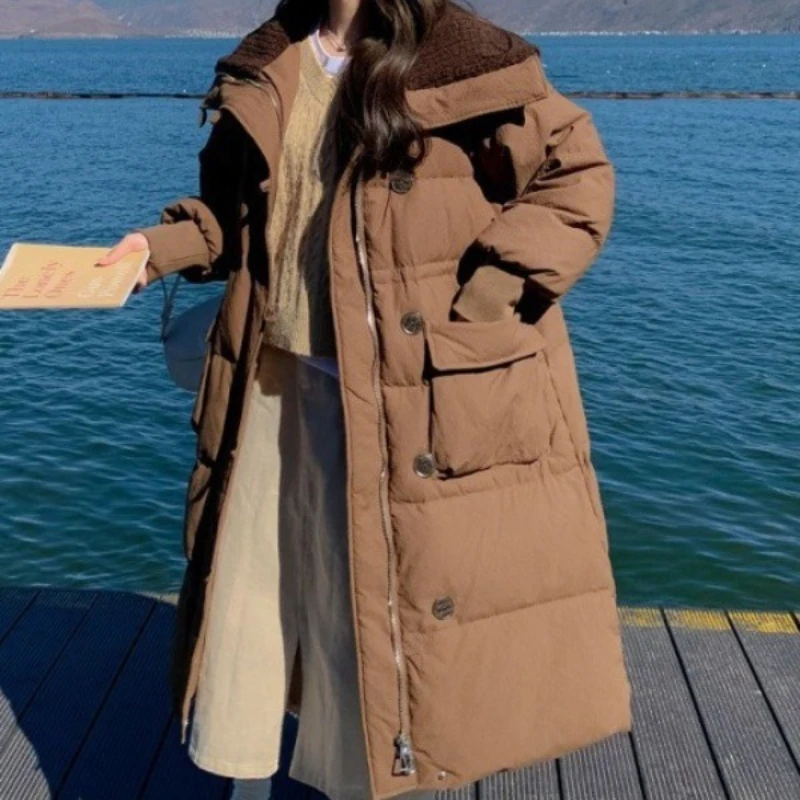 2025 New Niche Design Personalized Solid Color Hooded Mid to Long Length Warm and Thick Cotton Clothing for Women
2025 New Niche Design Personalized Solid Color Hooded Mid to Long Length Warm and Thick Cotton Clothing for Women