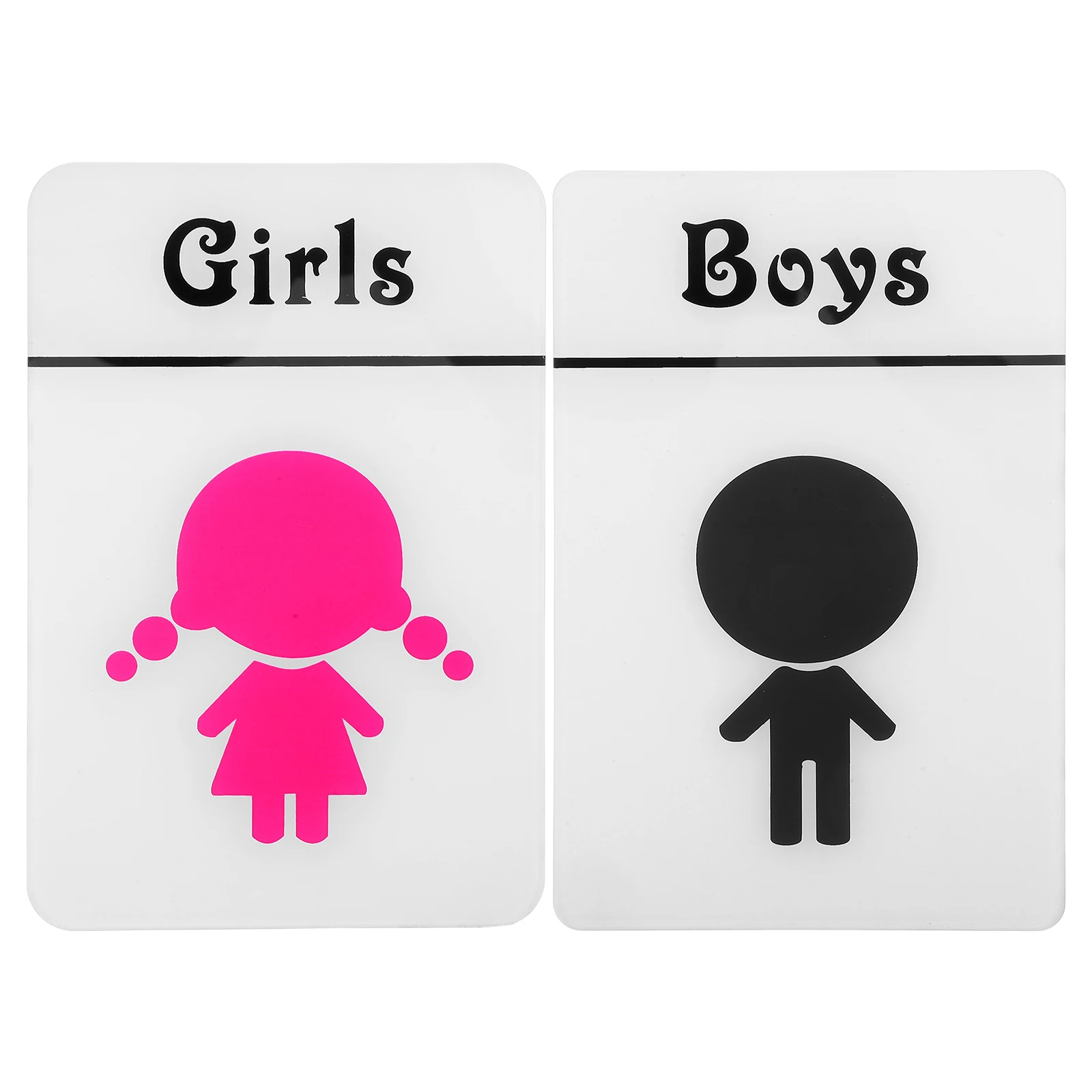 Kindergarten Gender Signs Self Adhesive Children Room Decor Acrylic Kids Bathroom Stickers Toilet Door Signs Male Female
Kindergarten Gender Signs Self Adhesive Children Room Decor Acrylic Kids Bathroom Stickers Toilet Door Signs Male Female