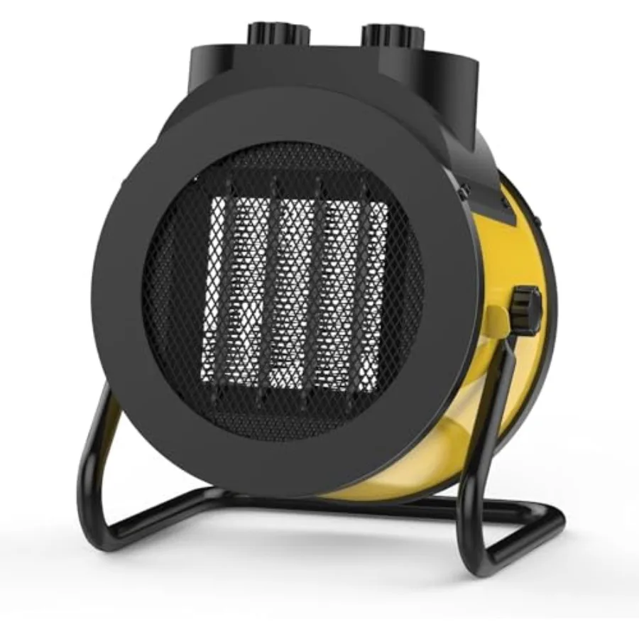 1500W Electric Space Heater with 90 Adjustable Angle Overheat Protection Heater for Garage Office Indoor Use Yellow
1500W Electric Space Heater with 90 Adjustable Angle Overheat Protection Heater for Garage Office Indoor Use Yellow