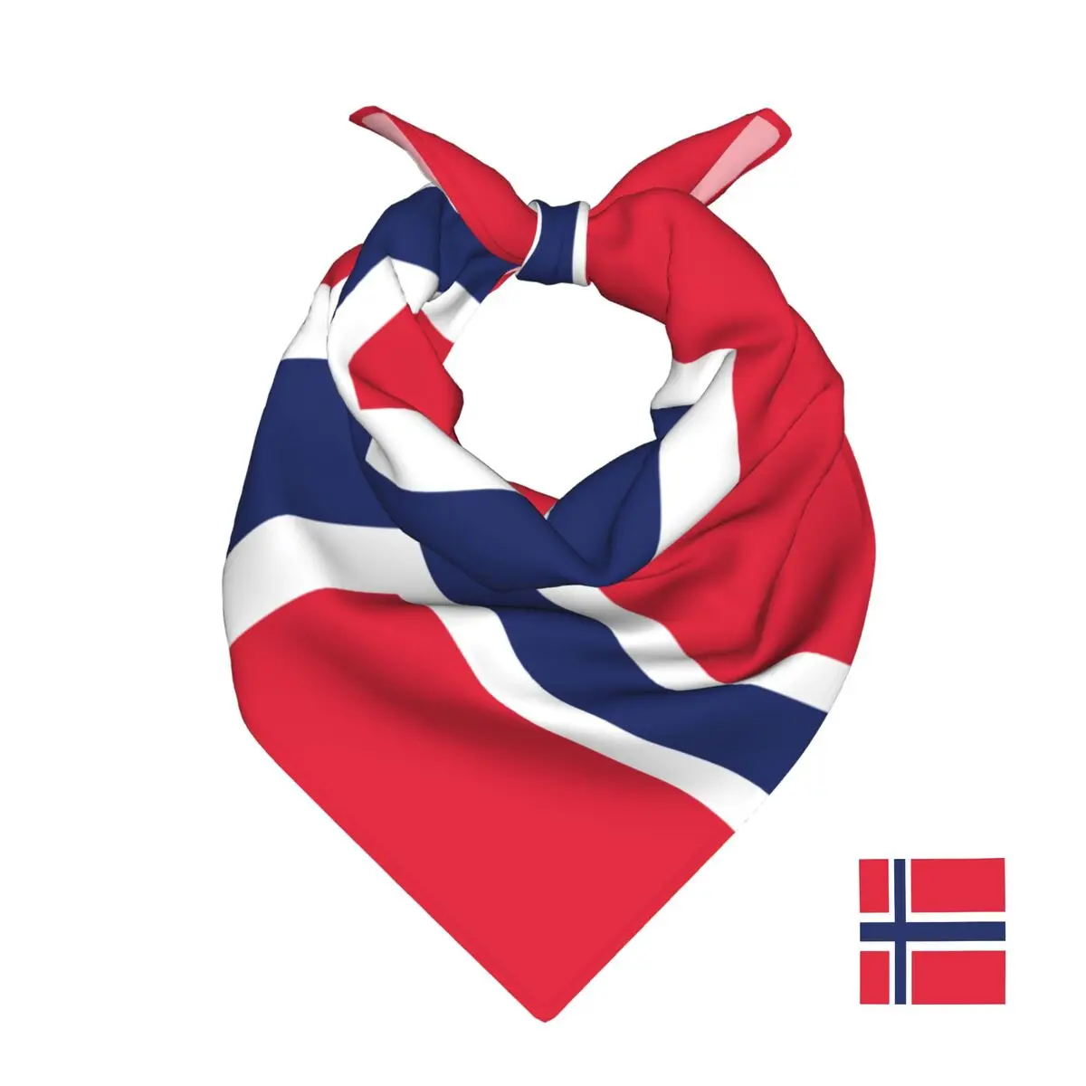 Norway Flag Square Scarf Soft Breathable Daily Kerchief
Norway Flag Square Scarf Soft Breathable Daily Kerchief