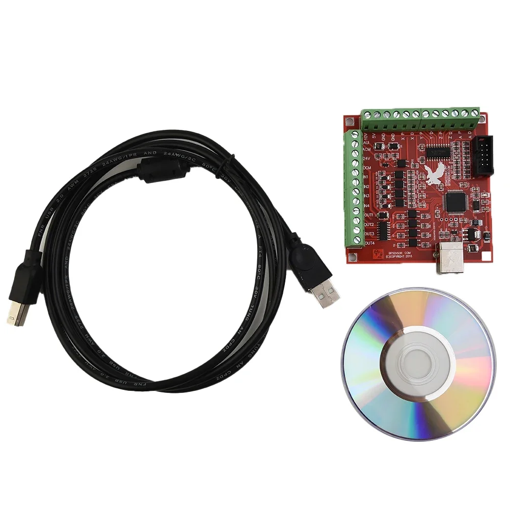 USB-Based 4-Axis CNC Controller With Limit Switch Input Support Probe Switch Compatibility And 0-10V Spindle Motor Interface
USB-Based 4-Axis CNC Controller With Limit Switch Input Support Probe Switch Compatibility And 0-10V Spindle Motor Interface