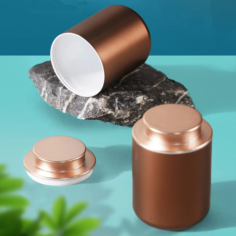 Kitchen Gadget Aluminum Tea Can Round Eco-friendly Tea Box Sealed Exquisite Tea Storage Container Home
Kitchen Gadget Aluminum Tea Can Round Eco-friendly Tea Box Sealed Exquisite Tea Storage Container Home