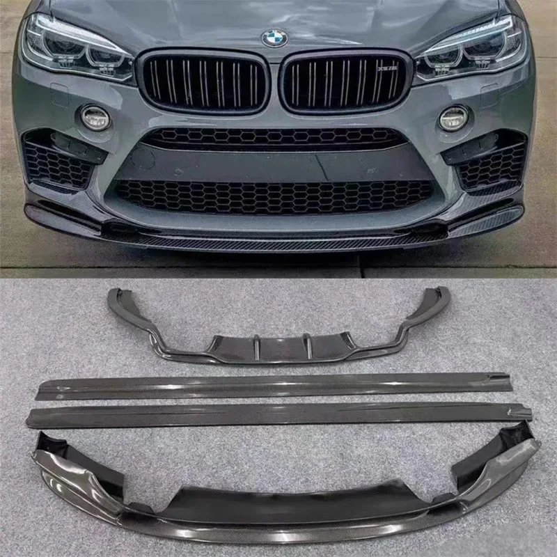 For BMW X5M X6M F85 F86 ReaI Carbon Fiber Bumper Front Lip Rear Diffuser Side Skirts Under Spoiler Splitter Body Kit
For BMW X5M X6M F85 F86 ReaI Carbon Fiber Bumper Front Lip Rear Diffuser Side Skirts Under Spoiler Splitter Body Kit