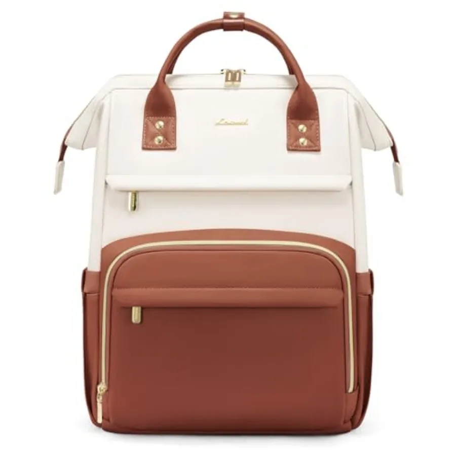 LOVEVOOK Leather Backpack for Women, Laptop Backpack, Professional Work and Travel Bag, Women's Laptop Tote
LOVEVOOK Leather Backpack for Women, Laptop Backpack, Professional Work and Travel Bag, Women's Laptop Tote