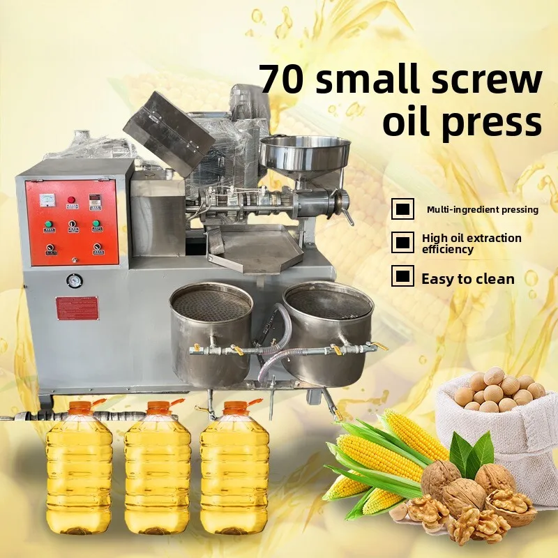 Small 70 Version Red Commercial Household Fully Automatic Oil Press Machine For Rapeseed Oil, Flax, And Sesame
Small 70 Version Red Commercial Household Fully Automatic Oil Press Machine For Rapeseed Oil, Flax, And Sesame