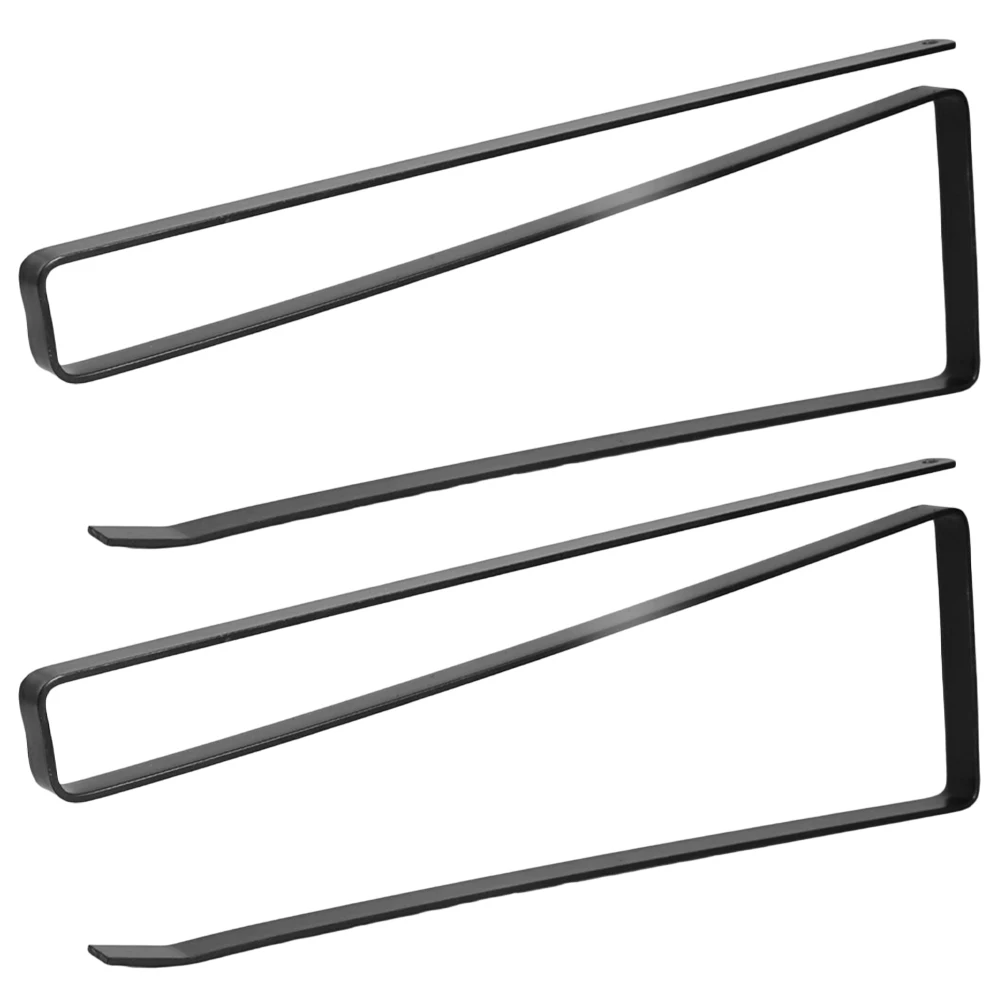 2pcs Black Paper Towel Holder under Cabinet Roll Napkin Rack Wrought Iron Kitchen Storage No Punching Easy Installation
2pcs Black Paper Towel Holder under Cabinet Roll Napkin Rack Wrought Iron Kitchen Storage No Punching Easy Installation