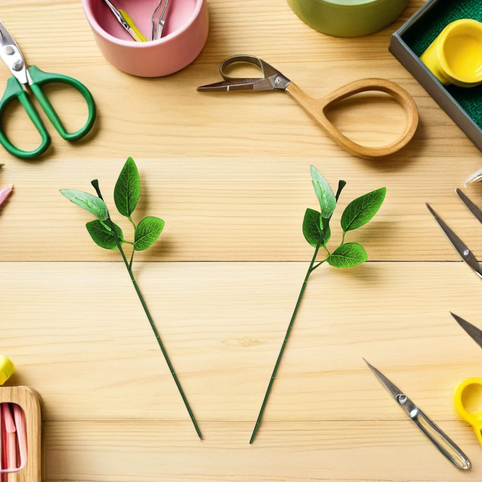 40 pcs Rose Stem Artificial Flower Stems For Diy Floral Arrangement Fake Flowers Handmade Material Wedding Decoration Simulated
40 pcs Rose Stem Artificial Flower Stems For Diy Floral Arrangement Fake Flowers Handmade Material Wedding Decoration Simulated