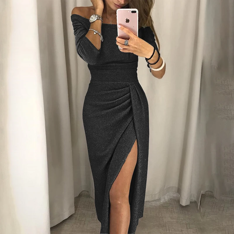 Party Dress Fashion Sexy Long Skirt Ladies Elegant Dress Plus Size Dress Ladies Casual Evening Dress Sequined Slim Dress 2023
Party Dress Fashion Sexy Long Skirt Ladies Elegant Dress Plus Size Dress Ladies Casual Evening Dress Sequined Slim Dress 2023