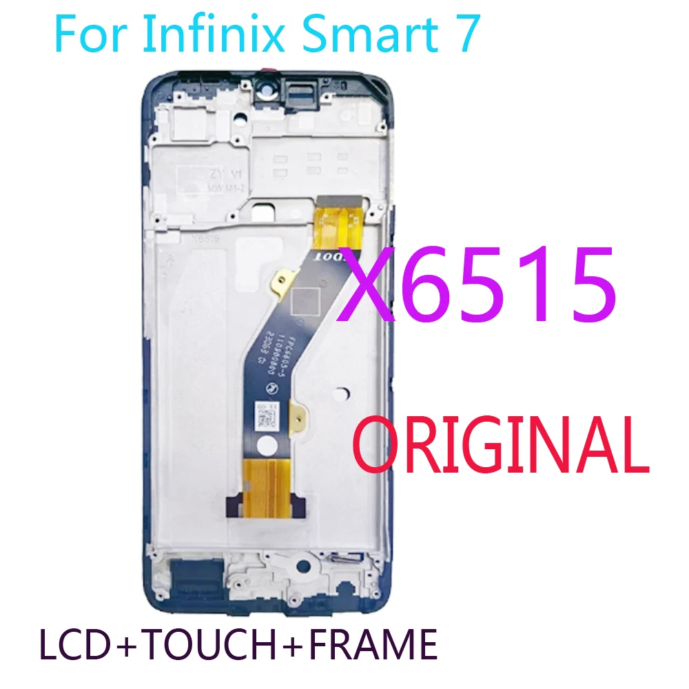 6,6 "новый оригинальный ЖК-дисплей для Infinix Smart 7 X6515, ЖК-дисплей, фоторамка
6,6 "новый оригинальный ЖК-дисплей для Infinix Smart 7 X6515, ЖК-дисплей, фоторамка
