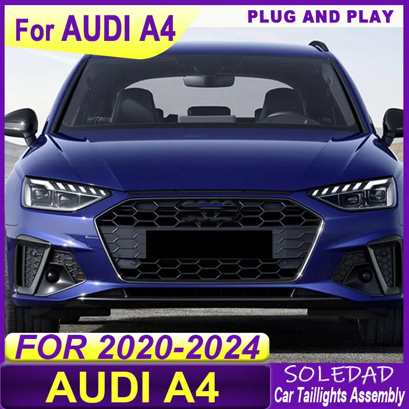 Car HeadLamp for Audi A4 B9 LED 2020 2021 2022 2023 2024 Headlights A4L DRL Turn Signal High Beam Angel Eye Projector Lens
Car HeadLamp for Audi A4 B9 LED 2020 2021 2022 2023 2024 Headlights A4L DRL Turn Signal High Beam Angel Eye Projector Lens