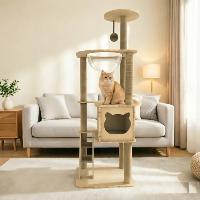 Things Cat Tower Climbing Wall Multi-Level Wooden Luxury Cat Tower Scratcher Mat Villa Large Cosas Para Gatos Things For Cats
Things Cat Tower Climbing Wall Multi-Level Wooden Luxury Cat Tower Scratcher Mat Villa Large Cosas Para Gatos Things For Cats