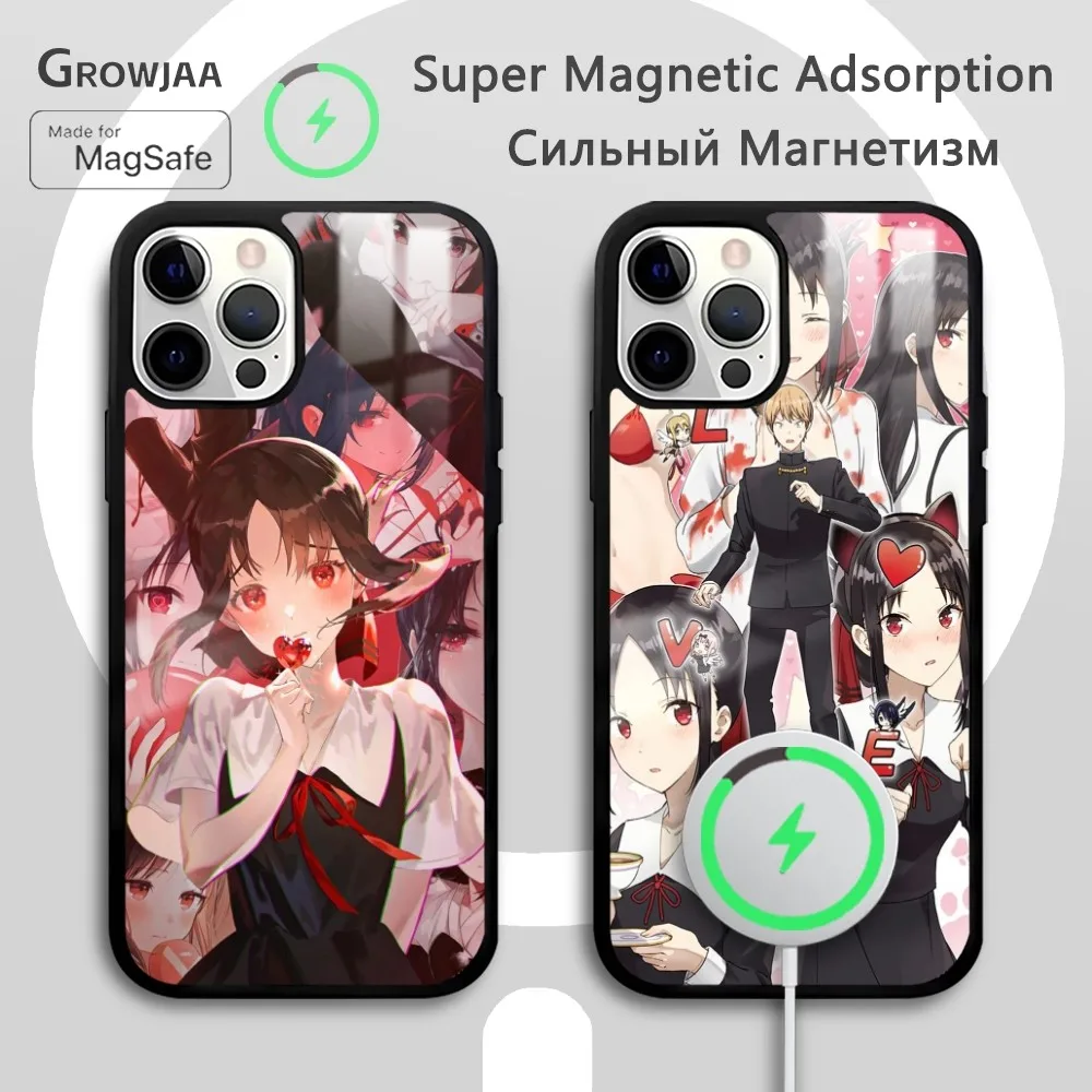 K-Kaguya Anime-SamaS Phone Case For IPhone 16 15 14 13 12 11 Pro Max Plus Mini Magsafe Mirror Wireless Magnetic Funda
K-Kaguya Anime-SamaS Phone Case For IPhone 16 15 14 13 12 11 Pro Max Plus Mini Magsafe Mirror Wireless Magnetic Funda