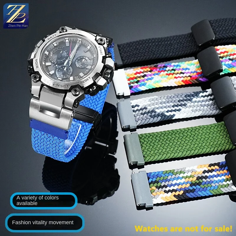 For Casio Watch 5672 MTG-B3000BD-1A2/D/B-1A Modified Magnetic Quick Release Braided Nylon Canvas Watchband men strap Accessories
For Casio Watch 5672 MTG-B3000BD-1A2/D/B-1A Modified Magnetic Quick Release Braided Nylon Canvas Watchband men strap Accessories