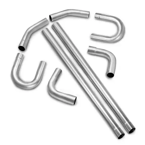 Universal 3 Inch 409 Stainless Steel Exhaust Kit – 8PCS Mandrel Bent Straight, U-Bend And Curved Pipes For Custom Systems
Universal 3 Inch 409 Stainless Steel Exhaust Kit – 8PCS Mandrel Bent Straight, U-Bend And Curved Pipes For Custom Systems