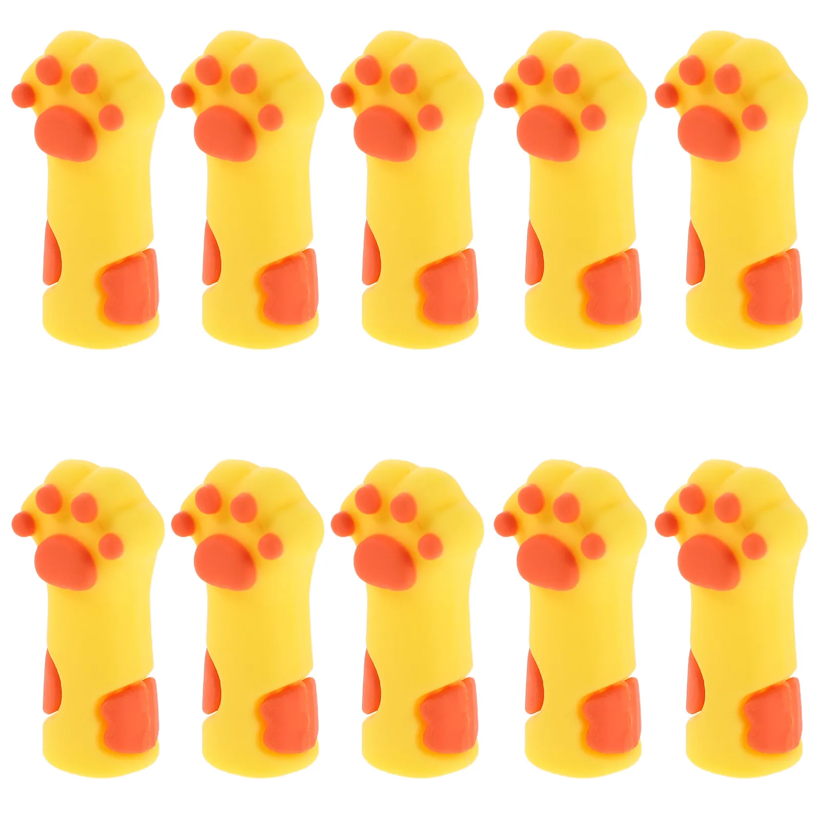 10 шт. силиконовых защитных чехлов для маникюрных инструментов в форме кошачьей лапки: для кусачек, ножниц для кутикулы, пинцетов
10 шт. силиконовых защитных чехлов для маникюрных инструментов в форме кошачьей лапки: для кусачек, ножниц для кутикулы, пинцетов