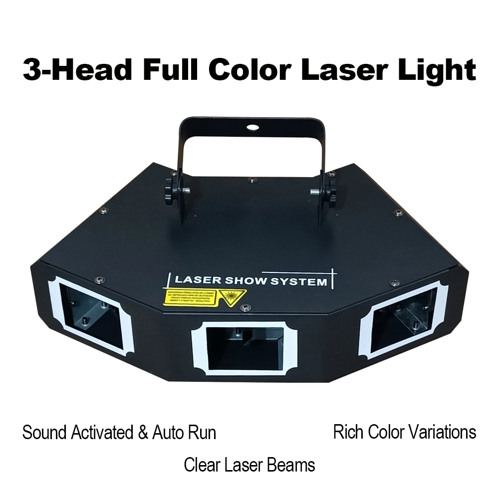 60W 3 Hole Line RGB Laser Light DMX512 Sound Activated Full-color Stage Laser Projector for Disco Bar Club KTV Party Wedding
60W 3 Hole Line RGB Laser Light DMX512 Sound Activated Full-color Stage Laser Projector for Disco Bar Club KTV Party Wedding