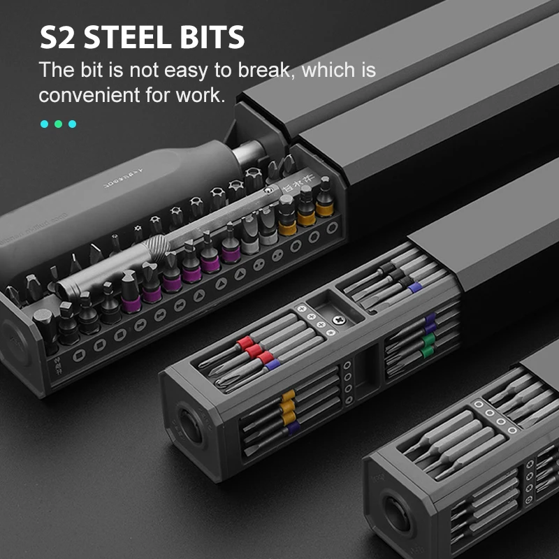 30/40/44 In 1 Precision Screwdriver Set Magnetic Repair Tool Kit Torx Hex Screwdriver Bit for Phone Laptop PC Watch Screwdriver
30/40/44 In 1 Precision Screwdriver Set Magnetic Repair Tool Kit Torx Hex Screwdriver Bit for Phone Laptop PC Watch Screwdriver