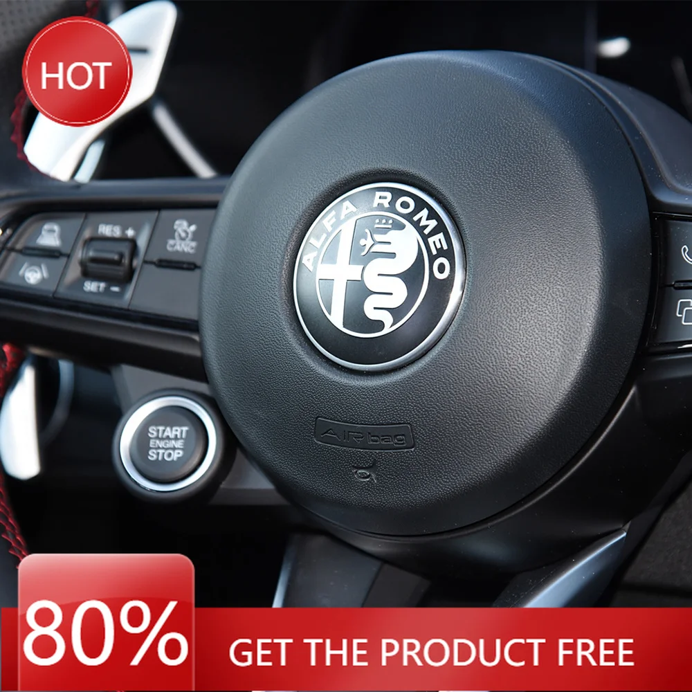 Hub Caps Car Steering Wheel Decorative Sticker Modification Accessories For Alfa Romeo Giulietta 159 Mito 147 156 Giulia Stelvio
Hub Caps Car Steering Wheel Decorative Sticker Modification Accessories For Alfa Romeo Giulietta 159 Mito 147 156 Giulia Stelvio