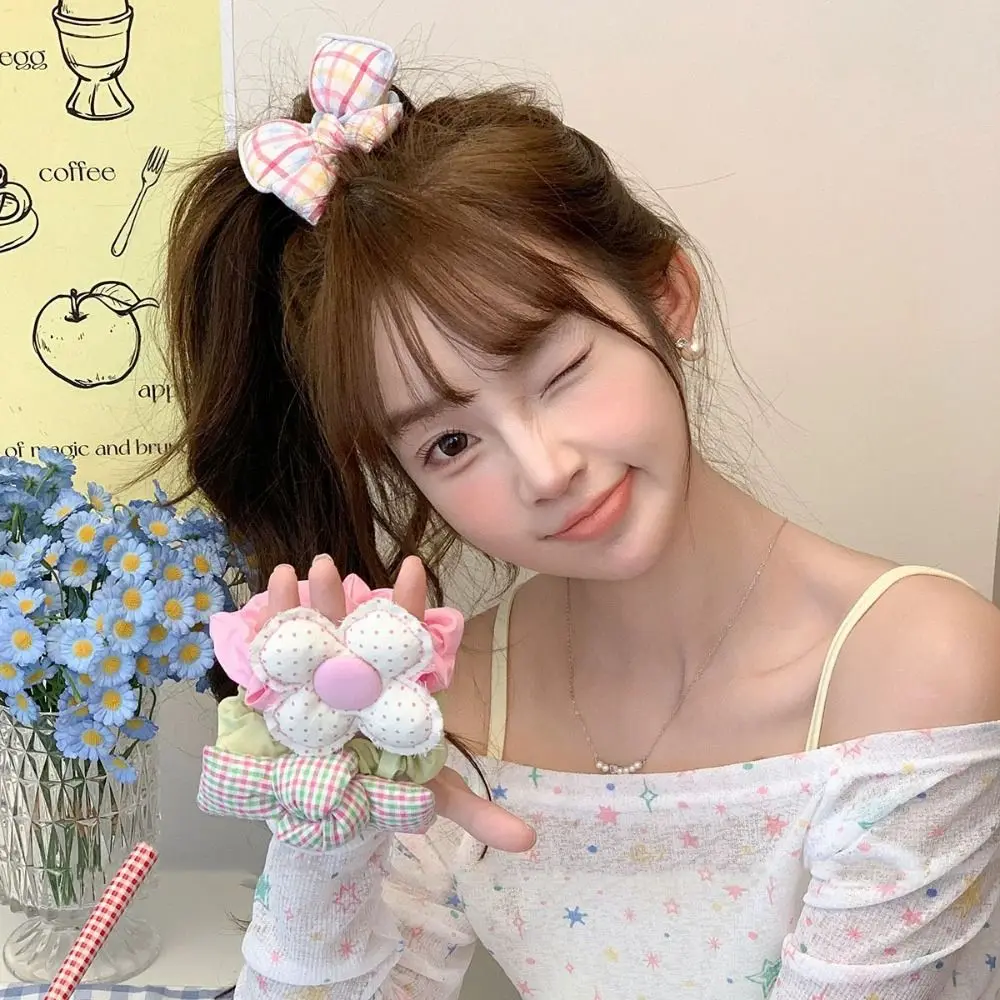 Creative Korean Style Bowknot Hair Rope Plaid Flower Sweet Hair Ring Ponytail Holder Hair Accessories Polka Dot Hair Tie Girls
Creative Korean Style Bowknot Hair Rope Plaid Flower Sweet Hair Ring Ponytail Holder Hair Accessories Polka Dot Hair Tie Girls