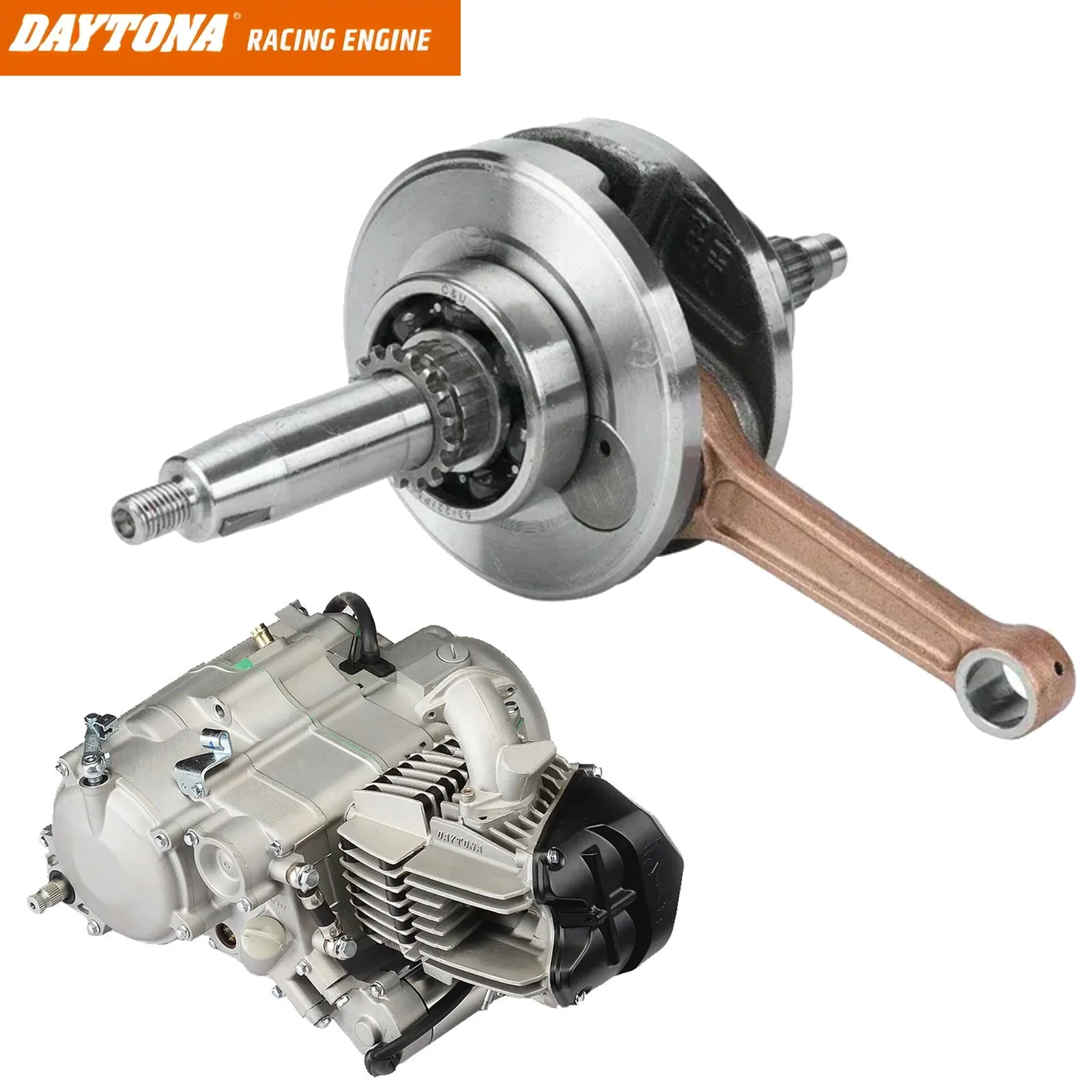 Original Crankshaft For Daytona Anima FDX FLX 190 Engine 4V 190cc Motor Dirt Bike ATV Engine N-1-2-3-4 Gear
Original Crankshaft For Daytona Anima FDX FLX 190 Engine 4V 190cc Motor Dirt Bike ATV Engine N-1-2-3-4 Gear