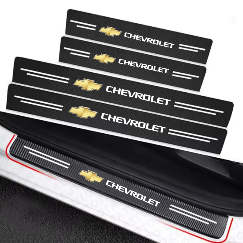 Car with Logo Door Carbon Fiber Sill Protector Stickers For Chevrolet Colorado Cruze Spark Captiva Malibu Trax Car Accessories
Car with Logo Door Carbon Fiber Sill Protector Stickers For Chevrolet Colorado Cruze Spark Captiva Malibu Trax Car Accessories