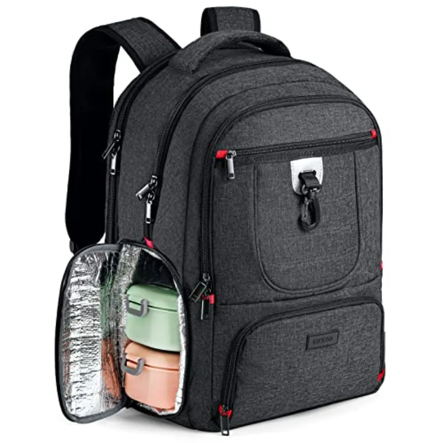 Lunch Backpack, Insulated Cooler Lunch Bag Backpack, Large Travel 17.3 Laptop Back Pack Sturdy Computer College School Bookbag
Lunch Backpack, Insulated Cooler Lunch Bag Backpack, Large Travel 17.3 Laptop Back Pack Sturdy Computer College School Bookbag