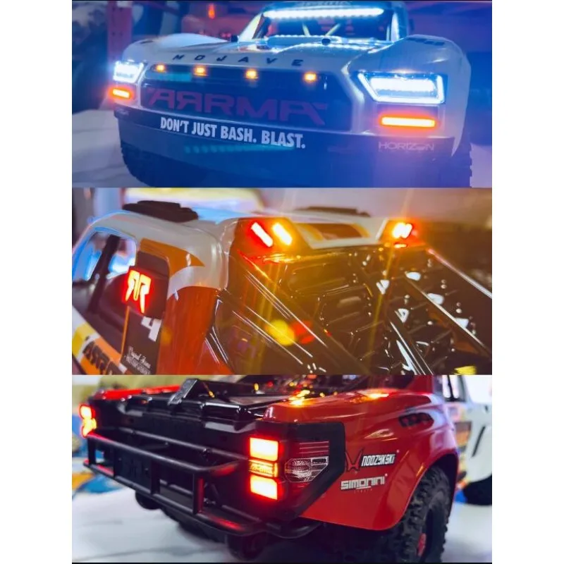 Комплект светодиодного освещения для радиоуправляемой модели ARRMA Mojave 4S 1/8 - Полный комплект деталей для модернизации с ручной покраской линз эпоксидной смолой, без видимых швов и разводов/Полный комплект освещения
Комплект светодиодного освещения для радиоуправляемой модели ARRMA Mojave 4S 1/8 - Полный комплект деталей для модернизации с ручной покраской линз эпоксидной смолой, без видимых швов и разводов/Полный комплект освещения