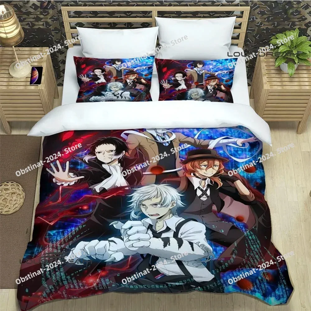 Cartoon bungou stray dogs Bedding Sets exquisite bed supplies set duvet cover bed comforter set bedding set luxury birthday gift
Cartoon bungou stray dogs Bedding Sets exquisite bed supplies set duvet cover bed comforter set bedding set luxury birthday gift
