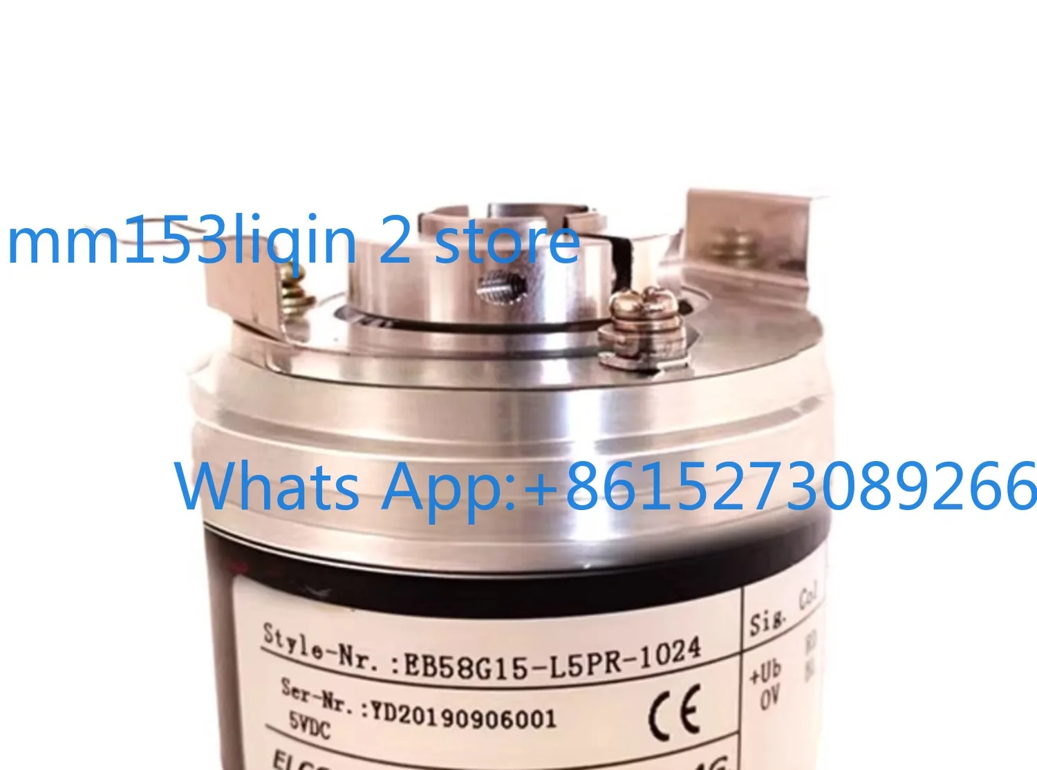 ZJY208/ZJY265 Spindle Motor Encoder EB58G15-L5PR-1024 Aperture 15mm
ZJY208/ZJY265 Spindle Motor Encoder EB58G15-L5PR-1024 Aperture 15mm
