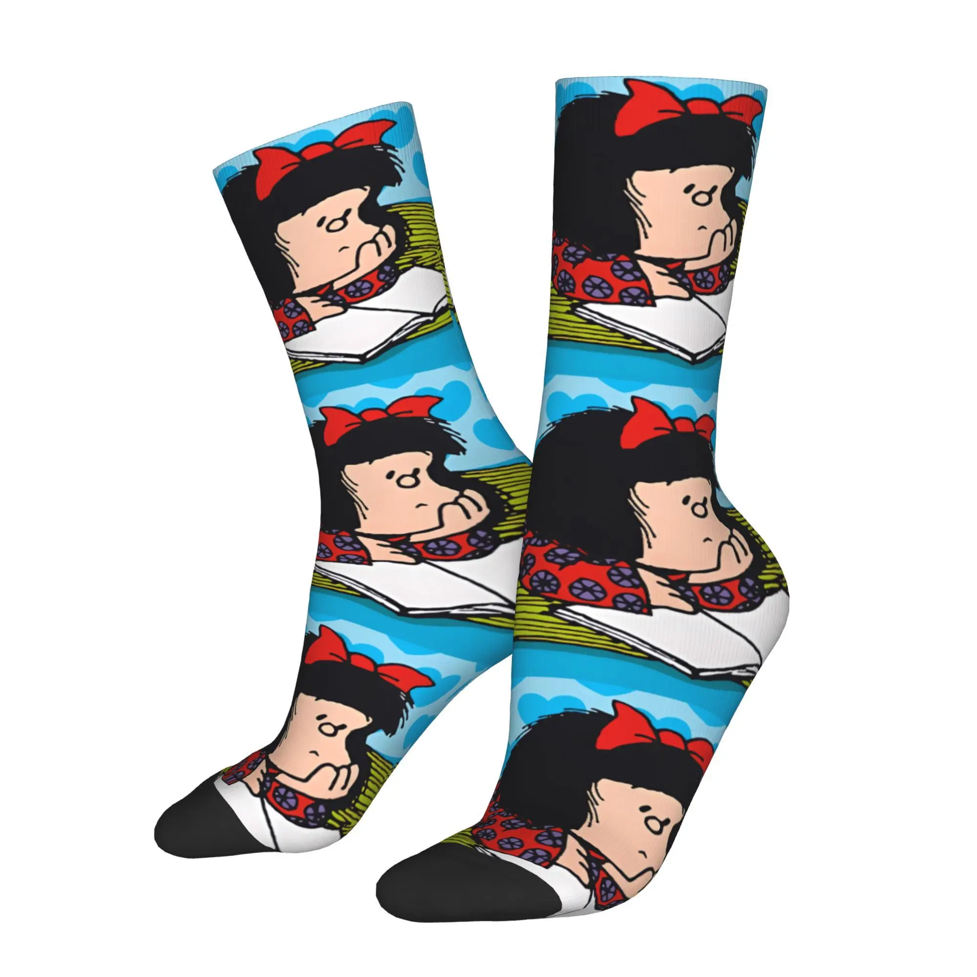 Mafalda Cute Comic Character Unisex Winter Socks Running Happy Socks Street Style Crazy Sock
Mafalda Cute Comic Character Unisex Winter Socks Running Happy Socks Street Style Crazy Sock