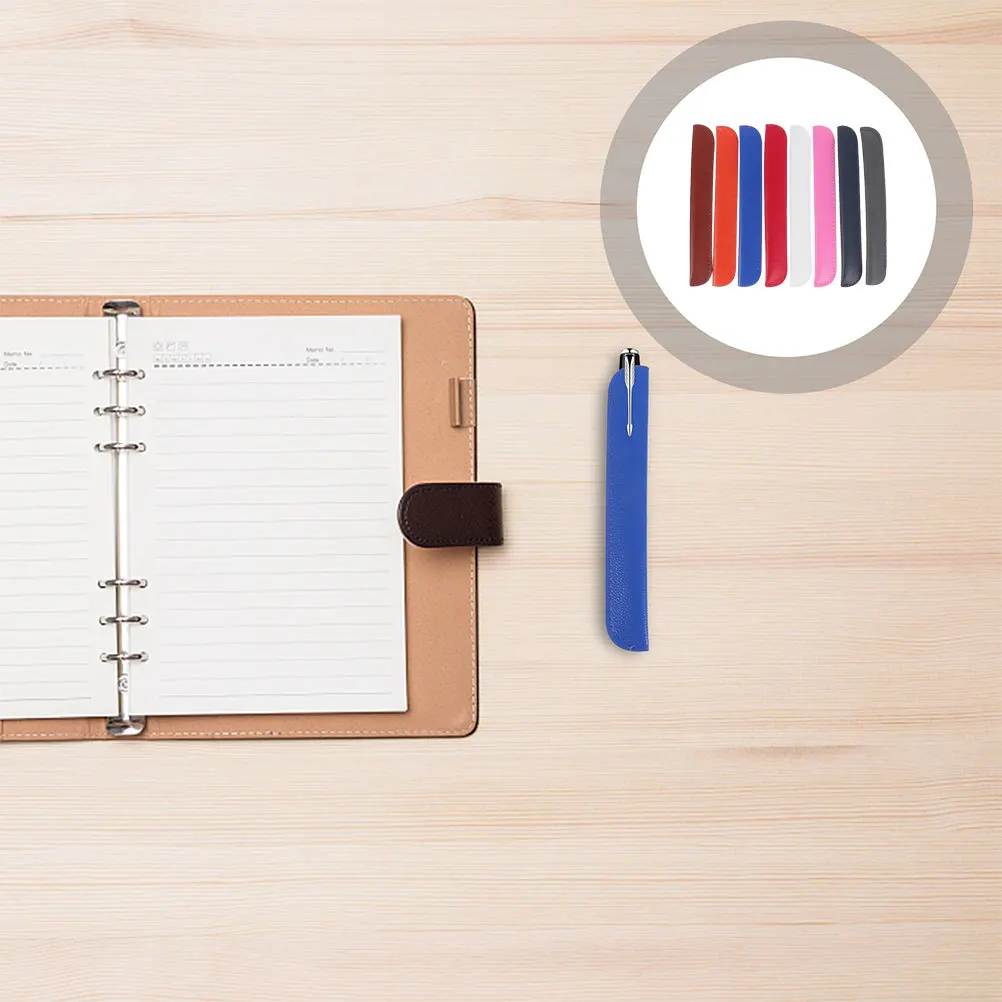 8Pcs Pen Bag Protection Sleeve Portable Pencil Pocket Stylish Design Premium PU Material Adjustable Thin Sleeve Full Protection
8Pcs Pen Bag Protection Sleeve Portable Pencil Pocket Stylish Design Premium PU Material Adjustable Thin Sleeve Full Protection