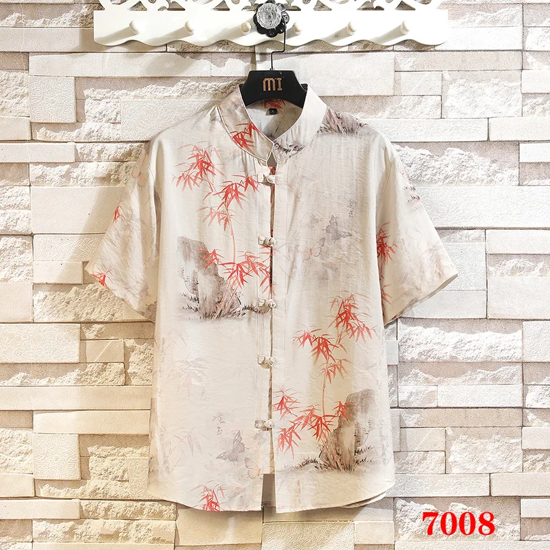 Men's Short-sleeved Shirt, Summer Thin Style, Chinese-style Tang Suit Top, Vintage Plate Button, Linen Breathable Casual T-shirt
Men's Short-sleeved Shirt, Summer Thin Style, Chinese-style Tang Suit Top, Vintage Plate Button, Linen Breathable Casual T-shirt