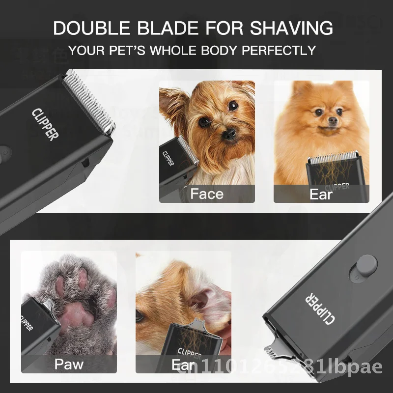 Pet Hair Clippers Electric Hair Shaving Device for Cats And Dogs White ABS Narrow Head Clipper for Nose And Toe Hair
Pet Hair Clippers Electric Hair Shaving Device for Cats And Dogs White ABS Narrow Head Clipper for Nose And Toe Hair