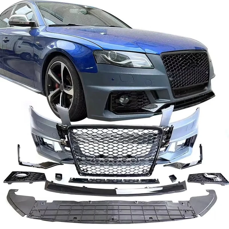 Full Set Car Front Bumper Grill Bodykit for Audis A4 B8 to Rs4 Accessories Body Kit
Full Set Car Front Bumper Grill Bodykit for Audis A4 B8 to Rs4 Accessories Body Kit