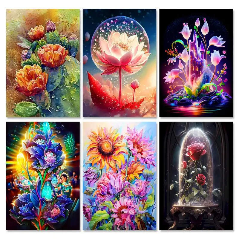 GATYZTORY Full Round Drill Diamond Embroidery Painting Flowers Art Rhinestone 5D DIY Diamond Mosaic Cross Stitch Home Decor
GATYZTORY Full Round Drill Diamond Embroidery Painting Flowers Art Rhinestone 5D DIY Diamond Mosaic Cross Stitch Home Decor