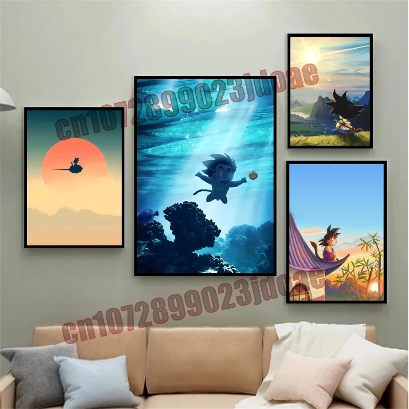 Classic Anime Dragon Ball Goku Vegeta Master Roshi Trunks Piccoloo Childhood Memory Retro Poster Wallpaper Canvas Painting Gift
Classic Anime Dragon Ball Goku Vegeta Master Roshi Trunks Piccoloo Childhood Memory Retro Poster Wallpaper Canvas Painting Gift