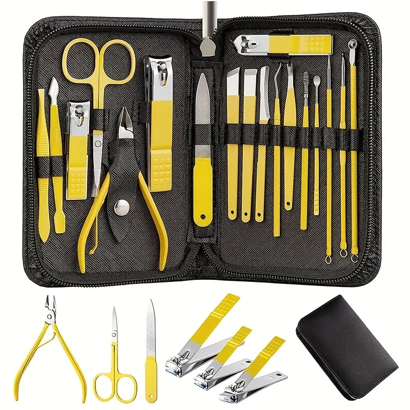 9/18 pcs Nail Clippers Manicure Tool Set, Eagle Nail Clippers, Cuticle Nippers And Cutter Kit, Nail Clippers Pedicure Kit, Nail
9/18 pcs Nail Clippers Manicure Tool Set, Eagle Nail Clippers, Cuticle Nippers And Cutter Kit, Nail Clippers Pedicure Kit, Nail