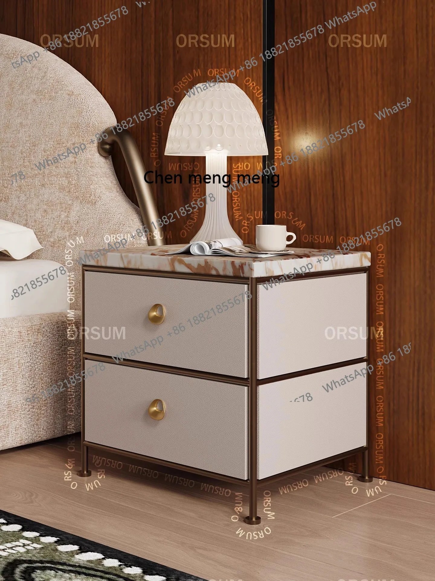 Bedroom Natural Marble Luxury Stone Simple Bauhaus Modern Light Luxury Leather Bedside Cabinet
Bedroom Natural Marble Luxury Stone Simple Bauhaus Modern Light Luxury Leather Bedside Cabinet