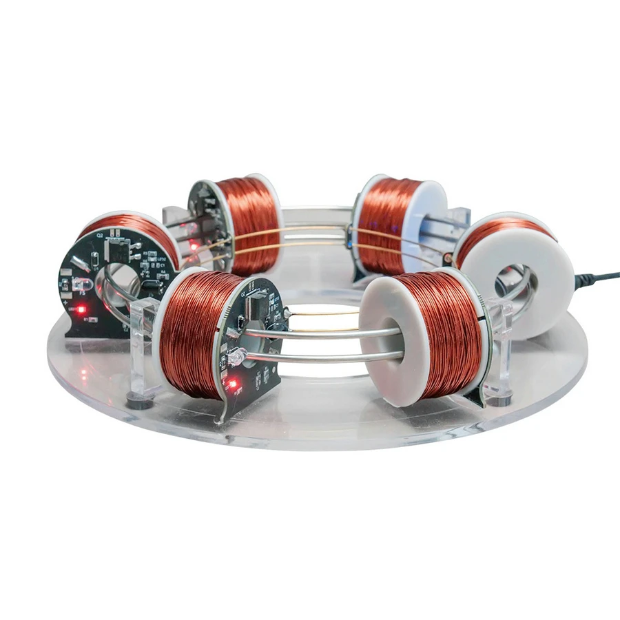 4/6 Coils DIY Electromagnetic Cyclotron DIY Circular Accelerator Physics Teaching Aids Model Scientific Experiment Equipment
4/6 Coils DIY Electromagnetic Cyclotron DIY Circular Accelerator Physics Teaching Aids Model Scientific Experiment Equipment