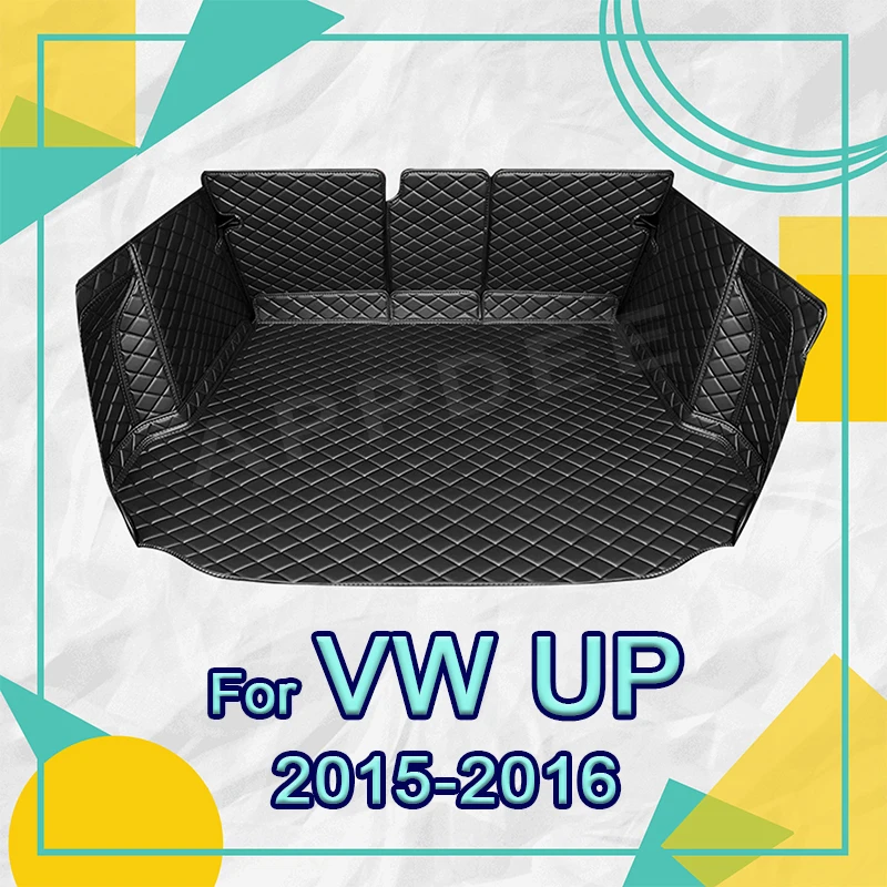 Автомобильный коврик для багажника с полным покрытием для VOLKSWAGEN VW UP 2015-2016, кожаный чехол для багажника автомобиля с защитой от грязи, протектор салона, аксессуары
Автомобильный коврик для багажника с полным покрытием для VOLKSWAGEN VW UP 2015-2016, кожаный чехол для багажника автомобиля с защитой от грязи, протектор салона, аксессуары