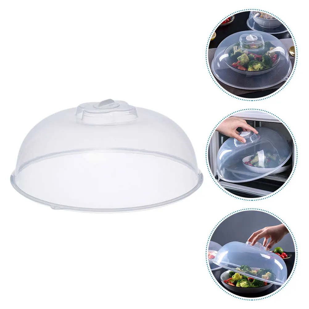 1pc Food Cover Heating Lid Transparent Plastic Insulation Dust Proof Kitchen Storage Biscuit Cake Home Use Easy Clean Cooking
1pc Food Cover Heating Lid Transparent Plastic Insulation Dust Proof Kitchen Storage Biscuit Cake Home Use Easy Clean Cooking