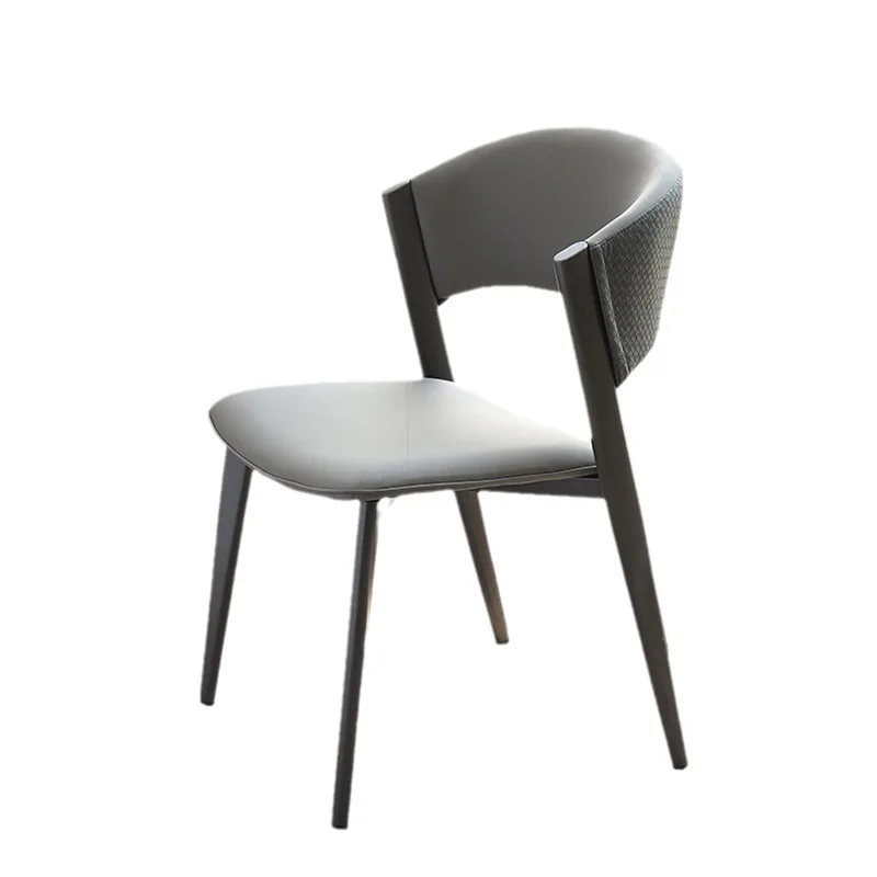 Simple Modern Dining Light Luxury Chair Household Back Chair Nordic Dining Table and Italian Minimalist Cafe Leisure
Simple Modern Dining Light Luxury Chair Household Back Chair Nordic Dining Table and Italian Minimalist Cafe Leisure