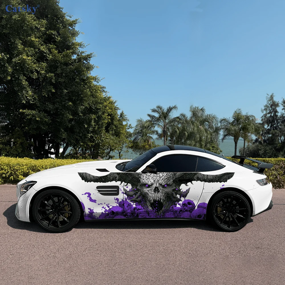 Злой дьявол череп боковая наклейка автомобиля ПВХ самоводонепроницаемая палочка, яркие авто внешние аксессуары Декор защитный подарок для любителей автомобилей
Злой дьявол череп боковая наклейка автомобиля ПВХ самоводонепроницаемая палочка, яркие авто внешние аксессуары Декор защитный подарок для любителей автомобилей