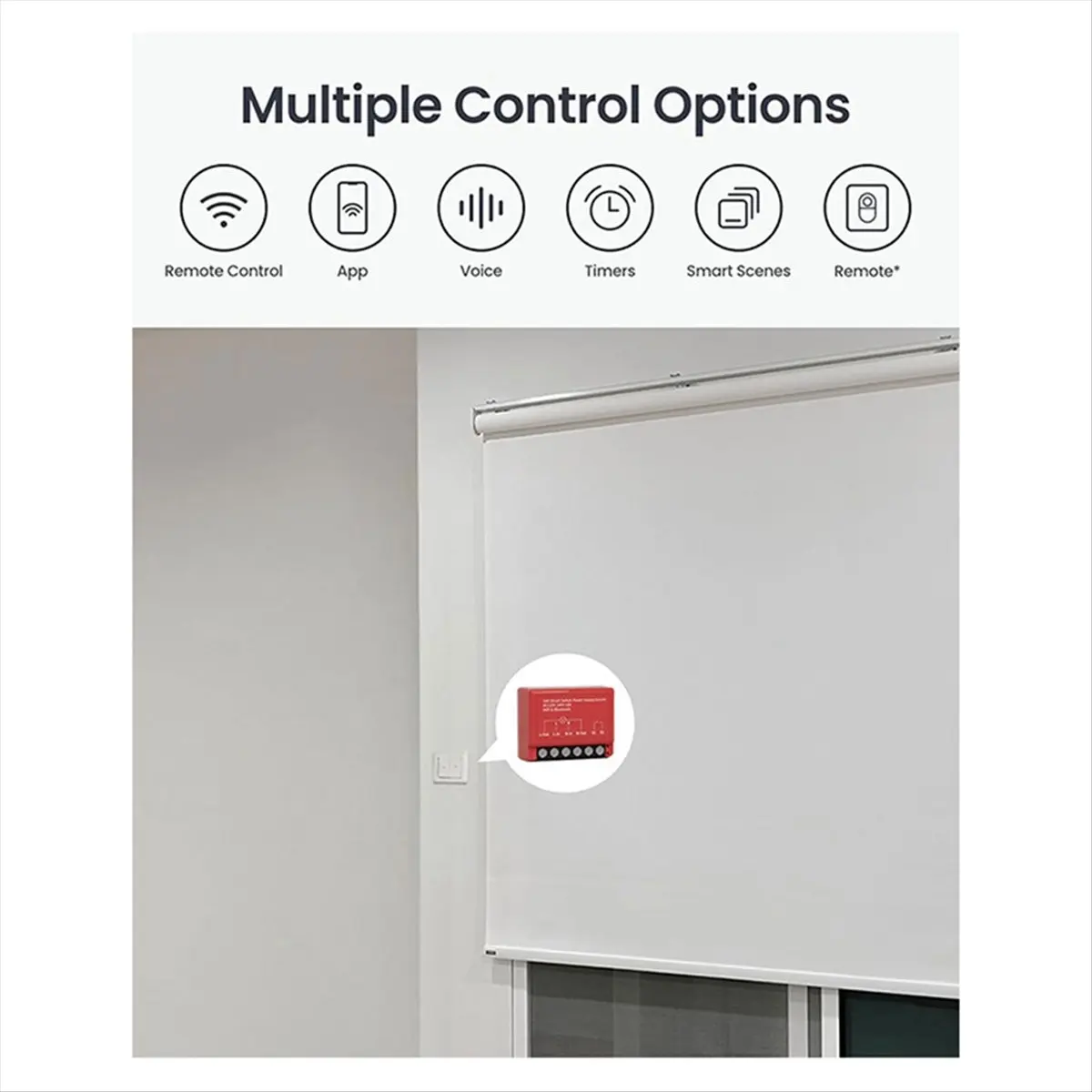 ABFS Tuya Smart Switch 16A WIFI+BLE Power Measurement Switch Module DIY Timing Breaker Smart Life Google Alexa Voice Control
ABFS Tuya Smart Switch 16A WIFI+BLE Power Measurement Switch Module DIY Timing Breaker Smart Life Google Alexa Voice Control