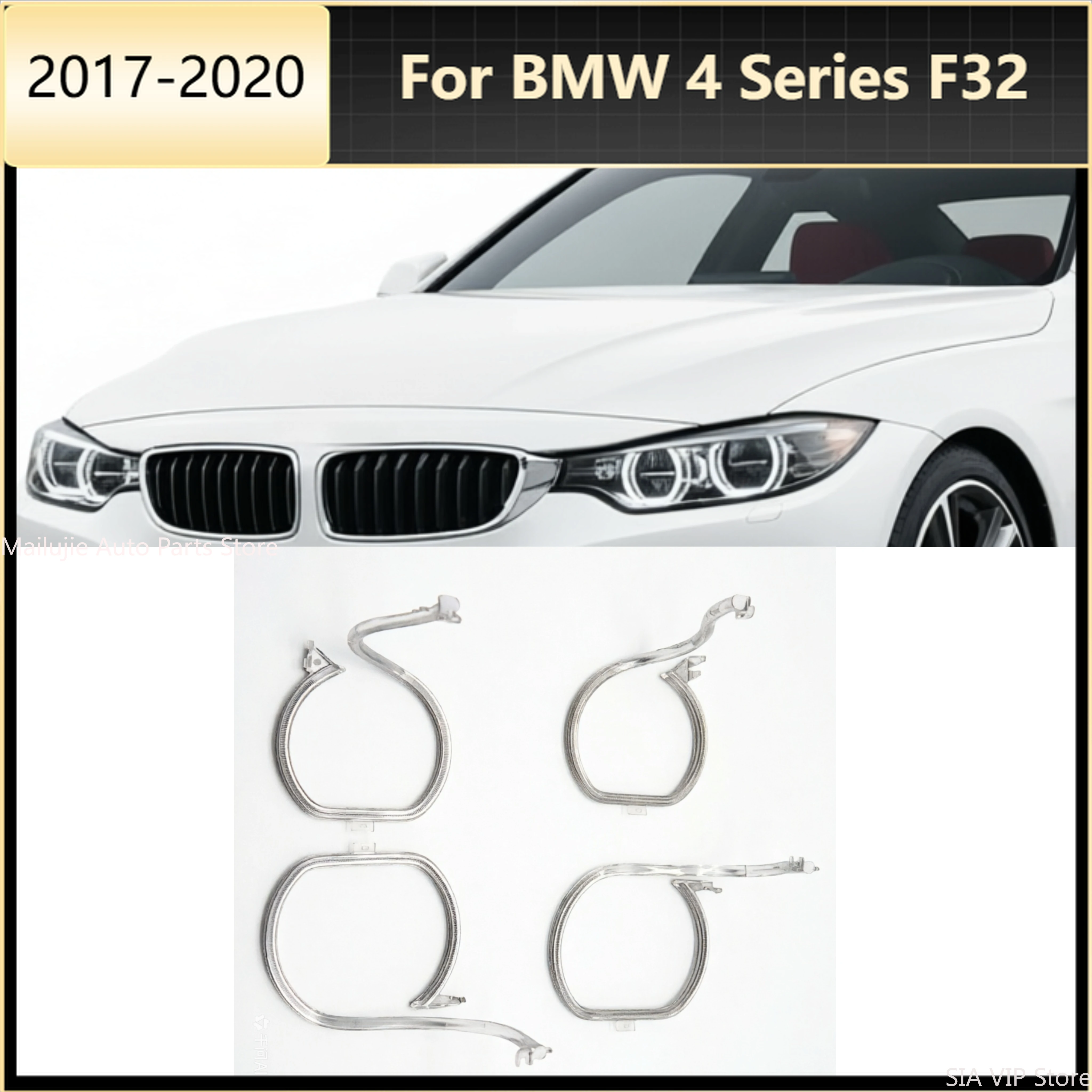 Car Daytime Running Lights For BMW 4 Series F32 2017-2020 LOW Angel Eye White Light Car DRL CHIP Ballast Light Guide Tube Strip
Car Daytime Running Lights For BMW 4 Series F32 2017-2020 LOW Angel Eye White Light Car DRL CHIP Ballast Light Guide Tube Strip