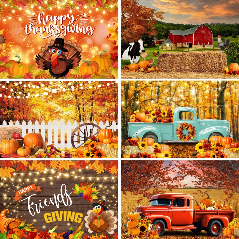 Thanksgiving Autumn Leaves Sunflower Background Pumpkin Turkey Barn Truck Cabin Thanksgiving Harvest Party Baby Photography Prop
Thanksgiving Autumn Leaves Sunflower Background Pumpkin Turkey Barn Truck Cabin Thanksgiving Harvest Party Baby Photography Prop