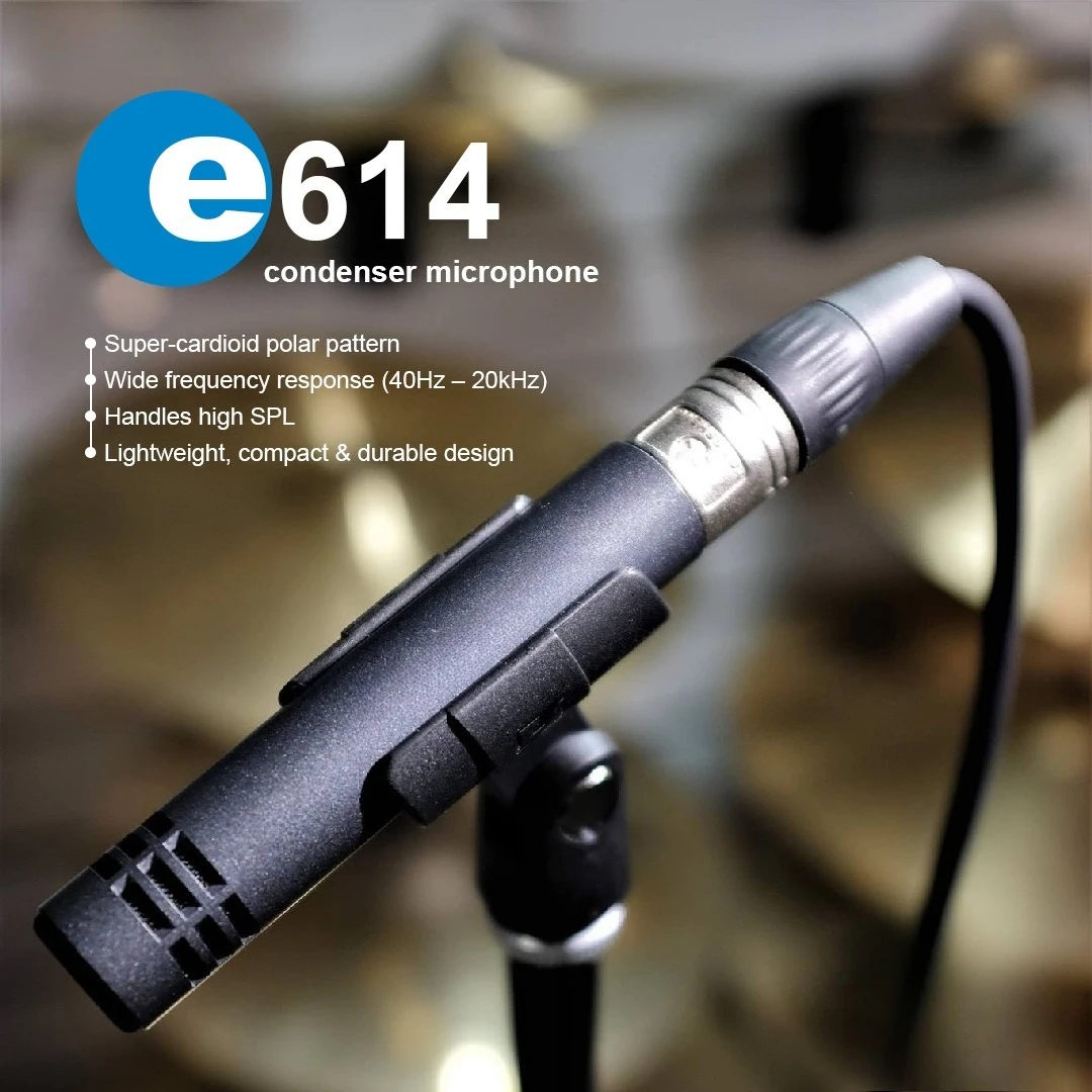 Drum Microphone E614 Musical Instruments Mic For Band Stage Instrumental Performance Recording Live With Case
Drum Microphone E614 Musical Instruments Mic For Band Stage Instrumental Performance Recording Live With Case
