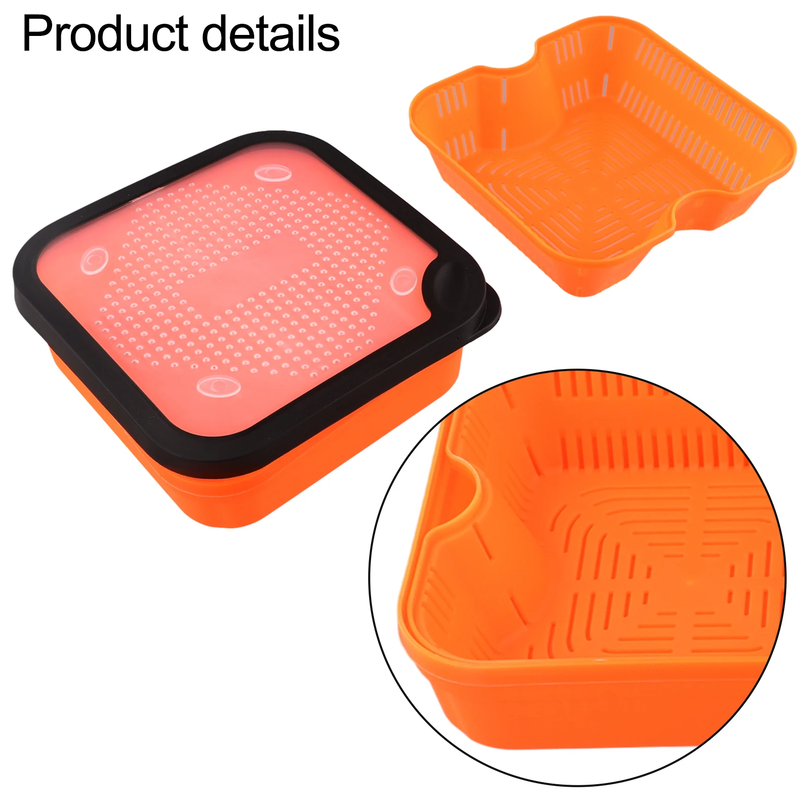 Fishing Accessory Pellet Strainer Bait Preparation Rubber Fitted Lid Sieve For Pellets Compact Size For Carp Fishing
Fishing Accessory Pellet Strainer Bait Preparation Rubber Fitted Lid Sieve For Pellets Compact Size For Carp Fishing