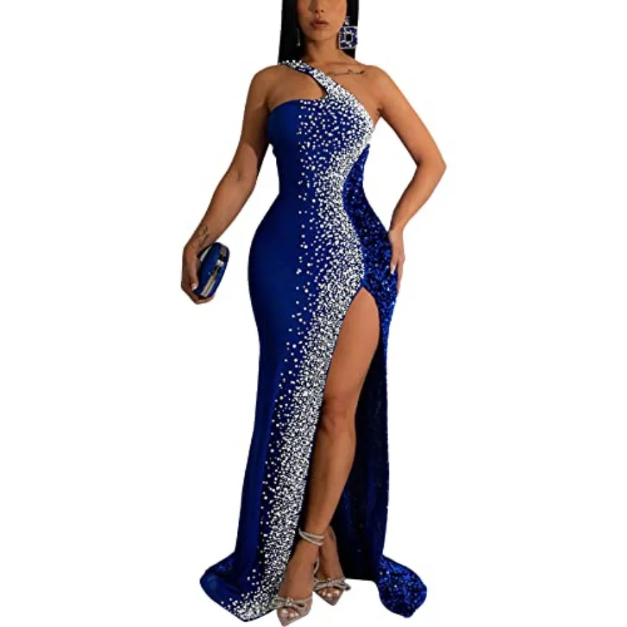 Nagfar Women Rhinestone and Sequin Birthday Party Sexy Club Night Out Holiday New Years Formal Dress
Nagfar Women Rhinestone and Sequin Birthday Party Sexy Club Night Out Holiday New Years Formal Dress
