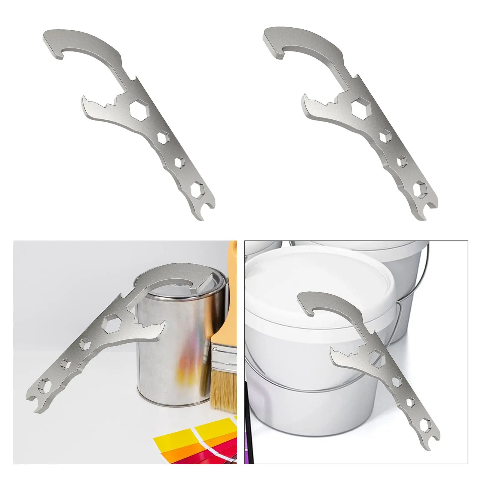 Bucket Opener Pail Opener Oil Barrel Lid Opener Anti Slip Paint Can Lids Remover Wrench Tool for Workshop Industrial Use Home
Bucket Opener Pail Opener Oil Barrel Lid Opener Anti Slip Paint Can Lids Remover Wrench Tool for Workshop Industrial Use Home